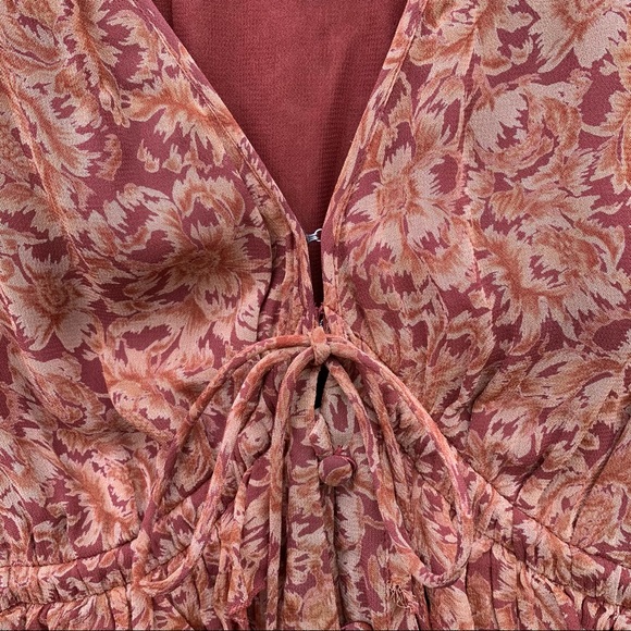 Chan Luu Boho Romantic Paprika Dress Sz. Small - Picture 6 of 7